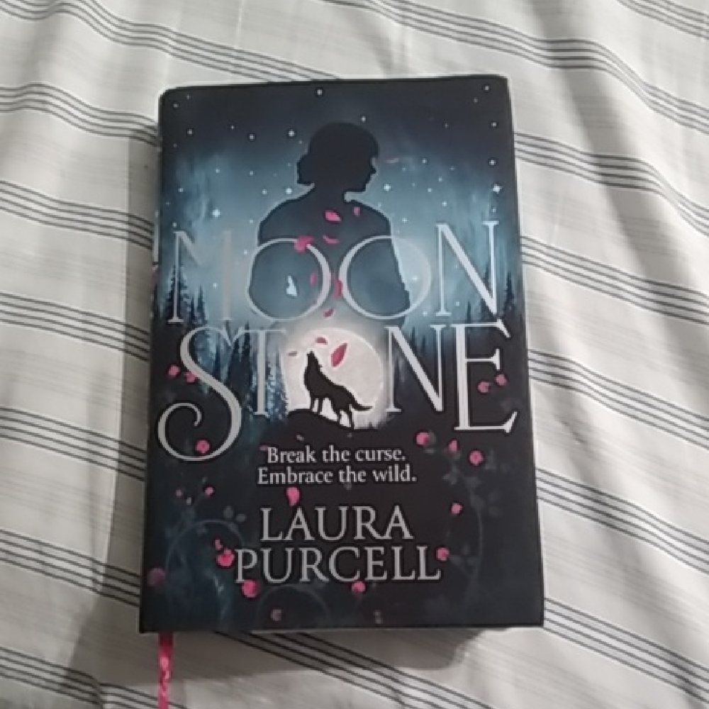 Moonstone by Laura Purcell - Dark Blue & Pink Hardcover